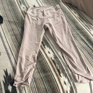 Nike Soft Pink nude Leggings size large